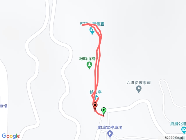 報時山(原地折返)