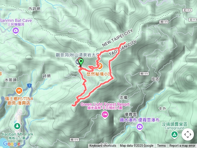 2024-03-03 三峽觀音洞~金平山+南峰~牌子山櫻花坡O繞