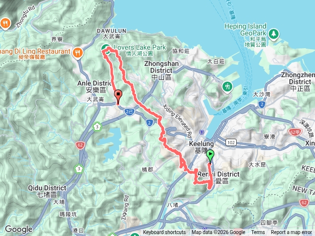 20260531基隆西段天際線的三大連稜縱走之旅