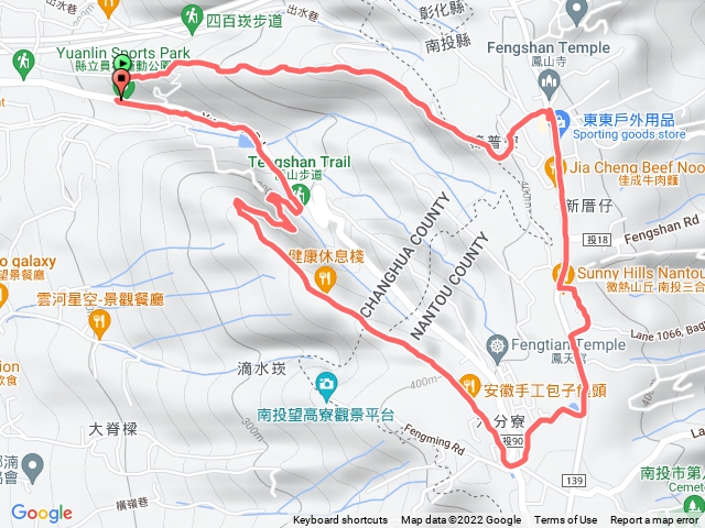 三百坎到藤山步道