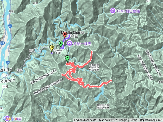 2026 0101-0104 屯子山、烏山、石南山、京大山、德德山、足母山（多納六秀）by Feal