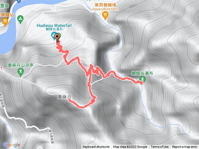 松鶴一唐麻丹山加蝴蝶谷