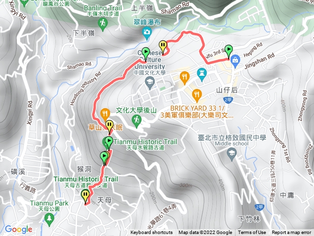 20220828天母水管路古道