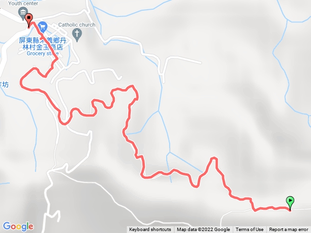 （大家亭）下山路線