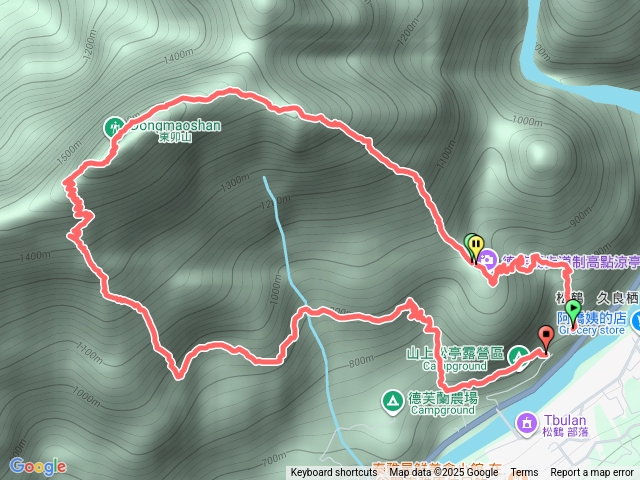 東卯山東南稜-德芙蘭步道