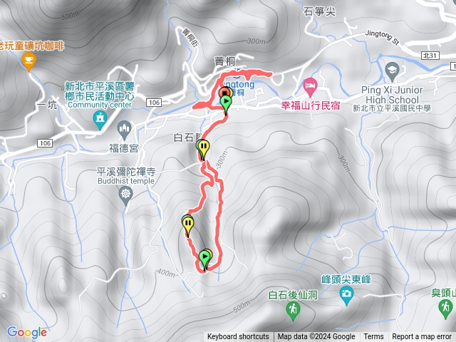 忘憂古道、日式宿舍群、中埔鐵橋、菁桐老街