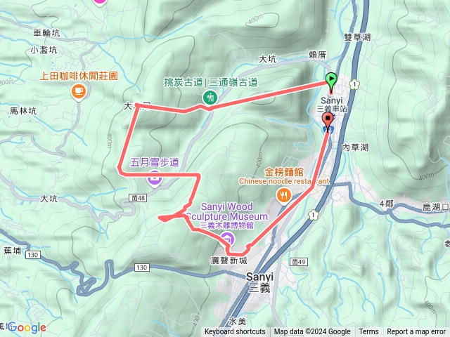 大坑尾山、慈濟山預覽圖