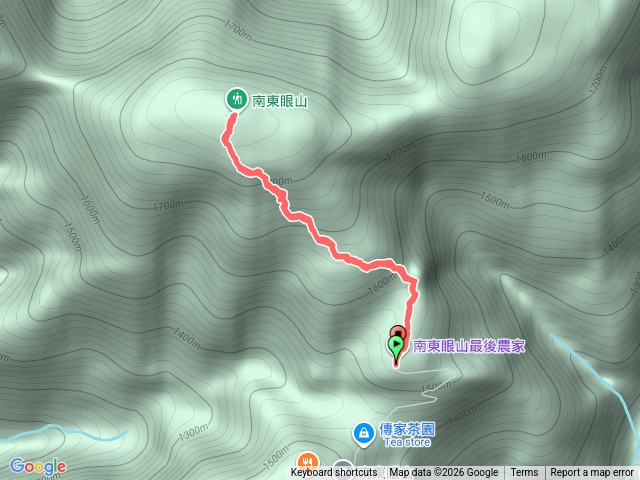 埔里六秀｜南東眼山｜南東眼山前峰預覽圖