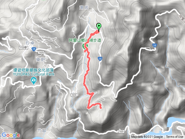 嘉義迷糊步道接福山古道來回20210123