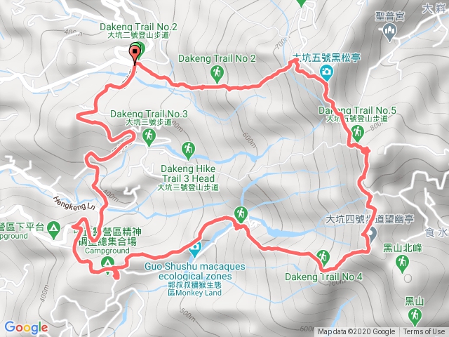 大坑2、5、4滿貫