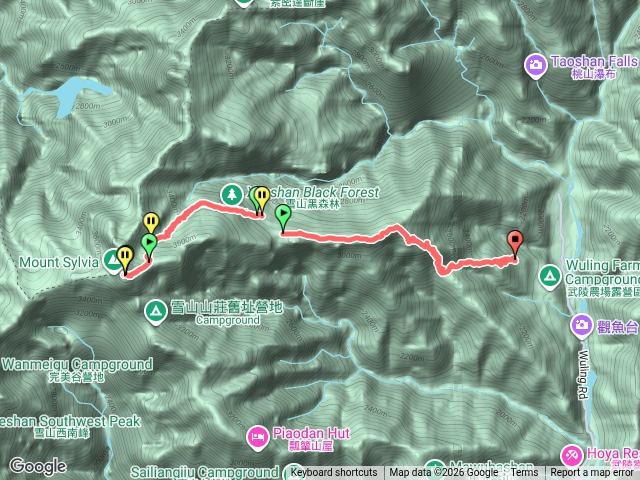 雪山主東峰Day3-369營地_雪山主峰_登山口預覽圖