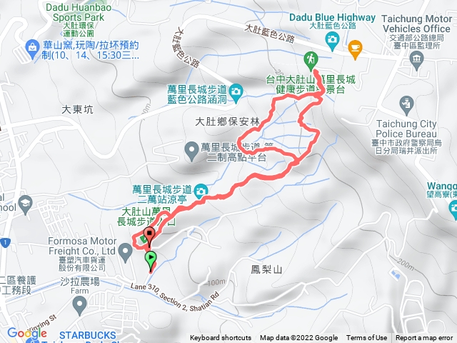 大肚萬里長城