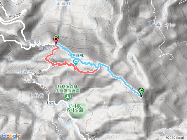 2020.05.16 金柑樹山O型走(留龍頭進-忘憂森林出)