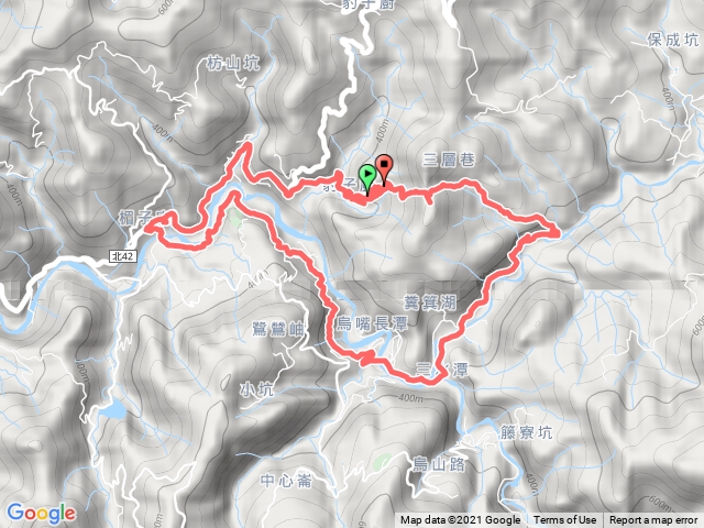 闊瀨南豹子廚山，三層巷古道，北勢溪古道，闊瀨古道O