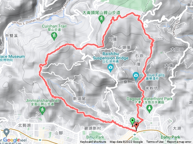 內湖愛心縱走