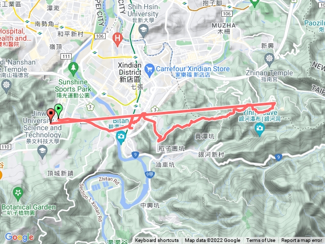 1100401碧潭-待老坑山-貓空-政大-安坑