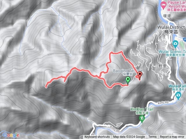 烏來美鹿山南峰-拔刀爾山-小巫山-美鹿山