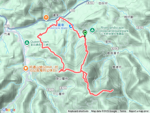 2025-11-15三峽建安四傑-雙港子三星-鳥嘴四秀O 型走