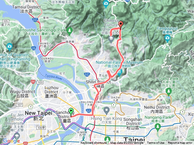 陽明山總站湖山綠地橫嶺古道