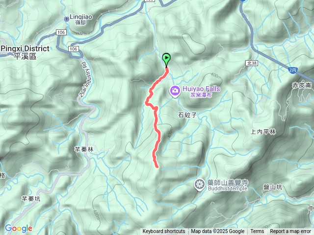 2025-11-07 週六砍不停行程先走 灰窯善覺寺循稜探路至畝畝山3(完成)