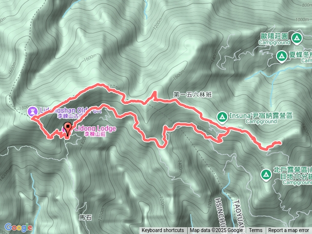 新竹➡️李棟山小百岳#028➡️1624峰➡️泰平山➡️馬望僧侶山⭕️繞預覽圖