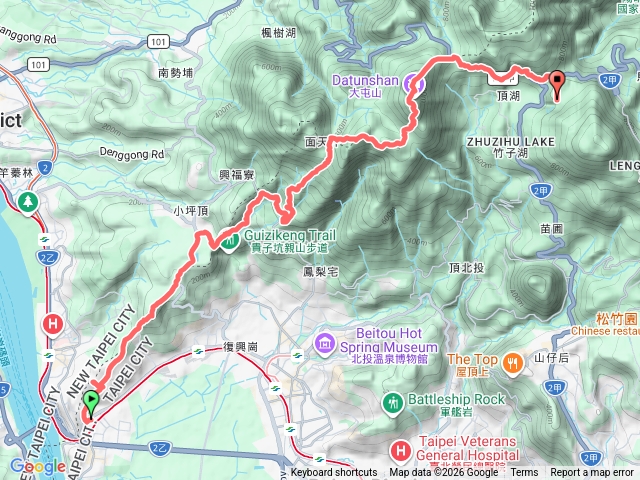 臺北大縱走1、2段預覽圖