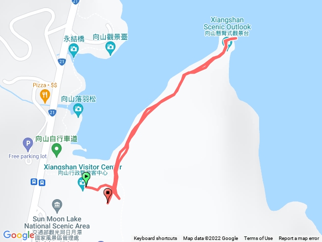 向山懸臂式觀景台