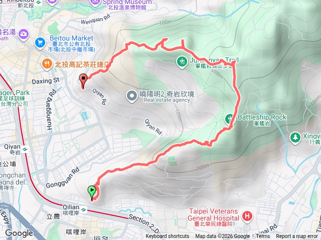 奇岩山→丹鳳山預覽圖