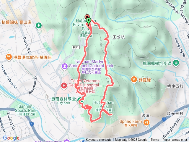 桃園虎頭山步道