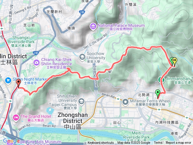 金劍縱走預覽圖