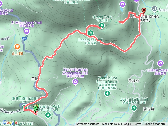 1131117-苗圃-冷水坑-七星山(下雨風大未完成)預覽圖