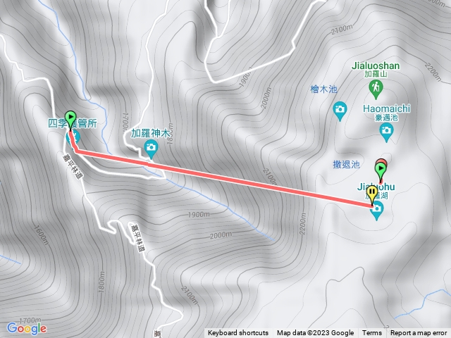 宜蘭加羅湖步道