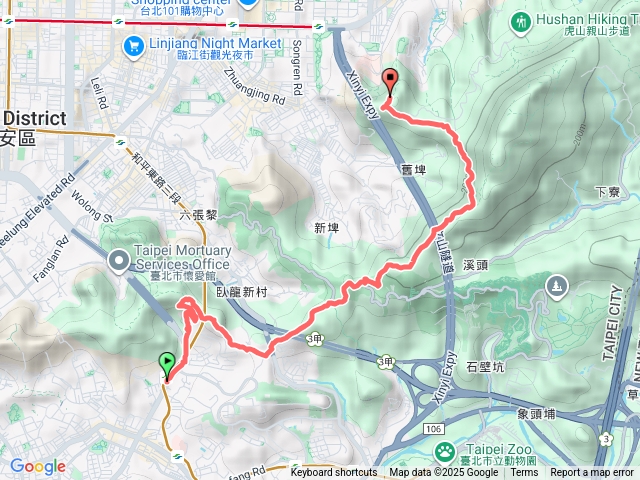 2025-11-26捷運辛亥站-中埔山步道-土地公嶺古道-象山預覽圖