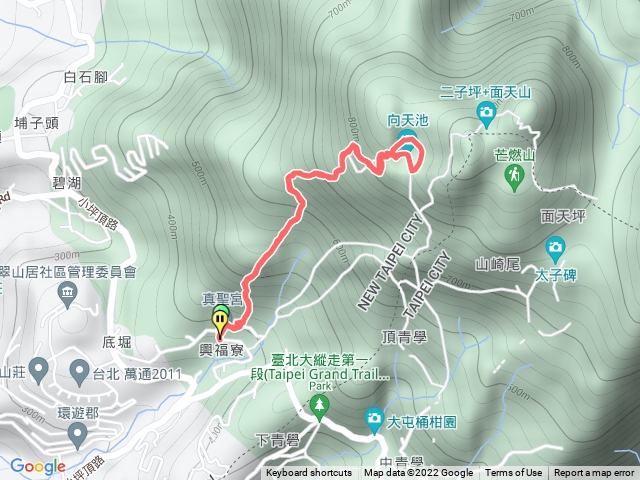 興福寮步道-向天池往返