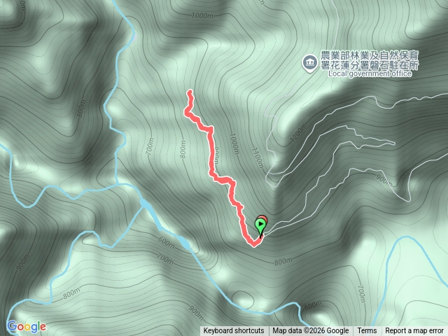 能高越嶺_桐里坂邊路