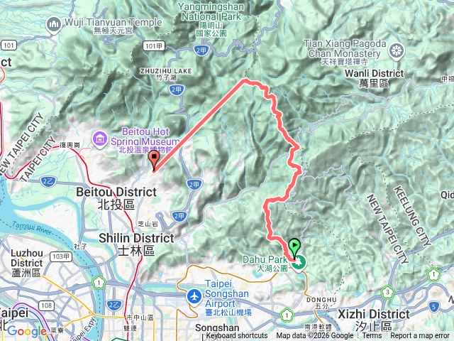 20260501台北大縱走第四段擎天崗走下山