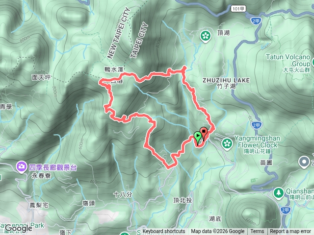 青春嶺-猴崁圳-南峰-登山路O型預覽圖