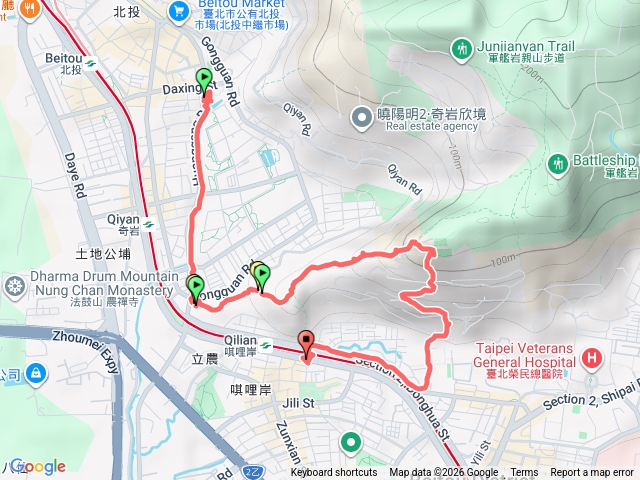 奇岩山烏尖連峰