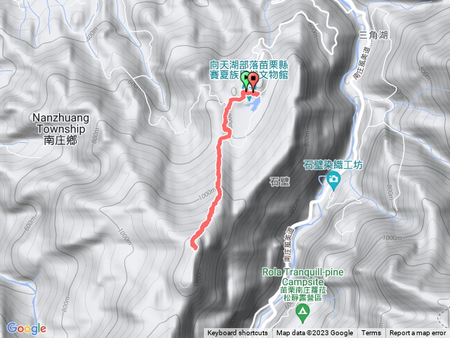 20231105_苗栗南庄_向天湖山