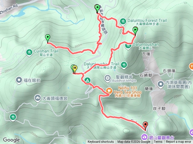 翠山步道碧山巖