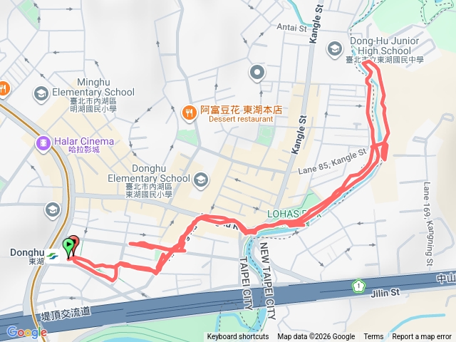 東湖樂活公園'-內溝溪步道