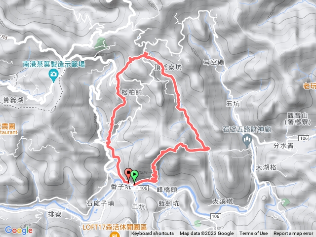 20230226石碇雞冠山盤山台車道連走紙寮坑古道下松柏崎古道O行