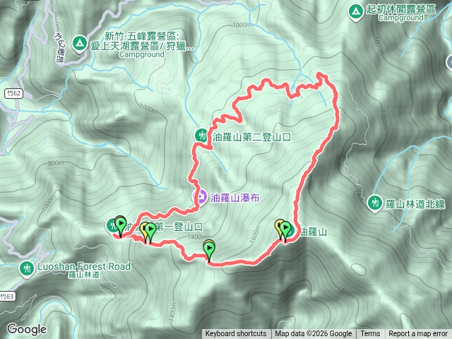 蝦米油羅山一上三下