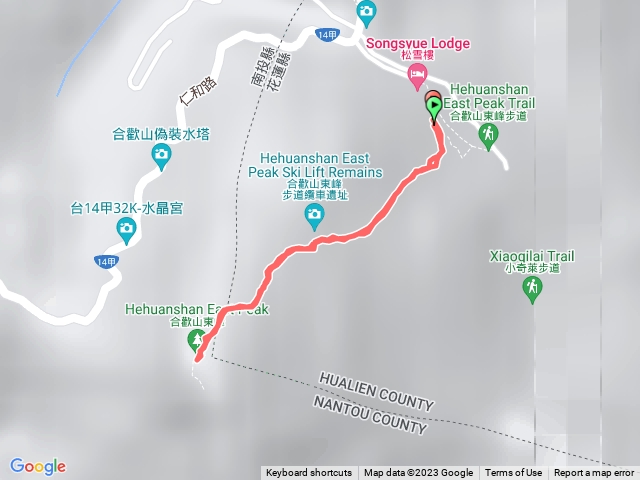 合歡山東峰步道