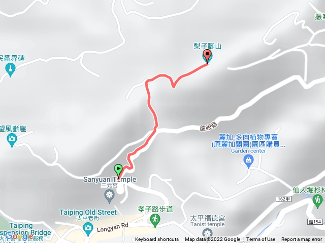 嘉義 三元宮到梨子腳山(小百岳)