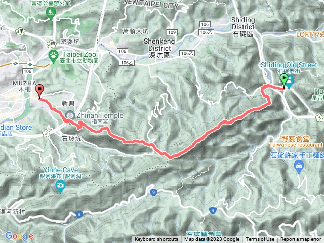 筆架群峰轉猴山岳下政大