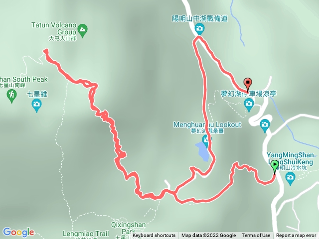 七星山-冷水坑出發