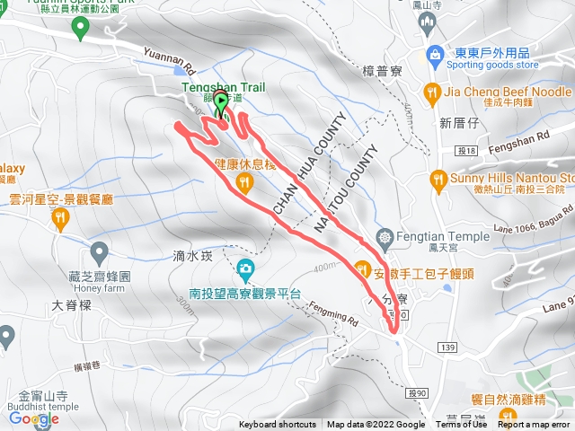 卦山大縱走－藤山步道