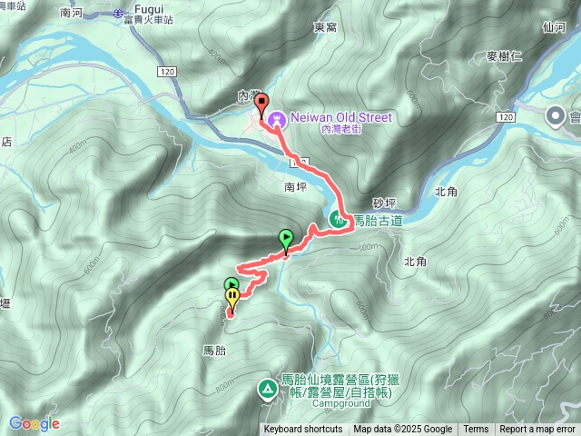 馬胎古道南屏古道內灣預覽圖