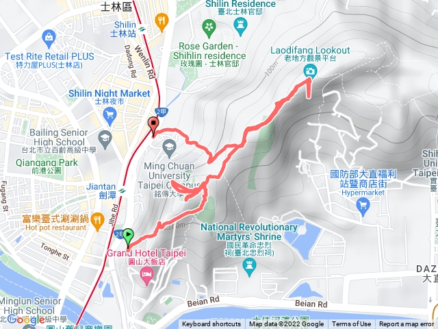 圓山好地方-銘傳O型步道